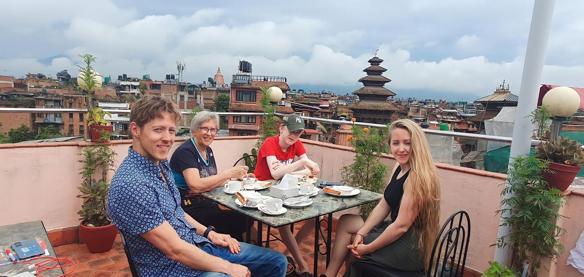 Hotel Rupakot And Rooftop Restaurant Bhatgoan Eksteriør billede